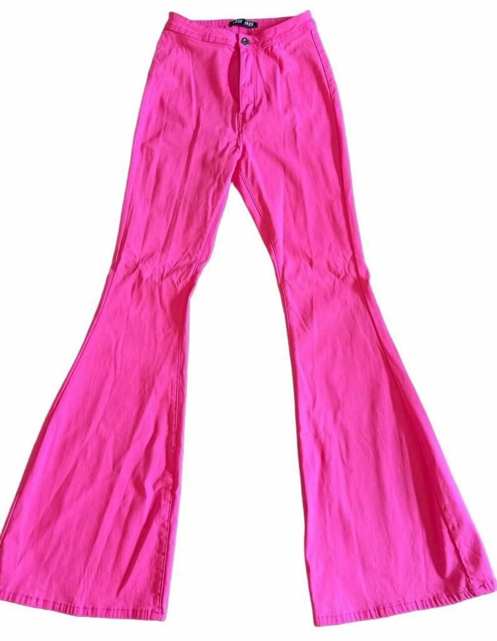 JC & JO Jeans Bell Bottom Pants Size 27 Hot Pink